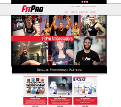 FitPro site screenshot