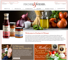  Fischer and Wieser site screenshot