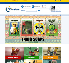 Wisdom Products site screenshot