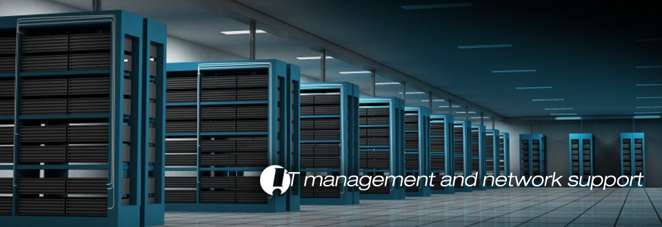 banner for IT Management & Network Support