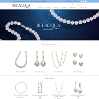 Screenshot of Belacqua homepage