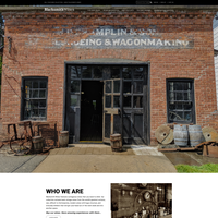 Screenshot of Blacksmith Fine Wines homepage