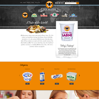 Screenshot of Karoun Dairies homepage