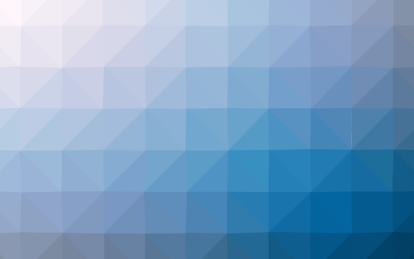 light to medium triangular blue gradient. Top to bottom.